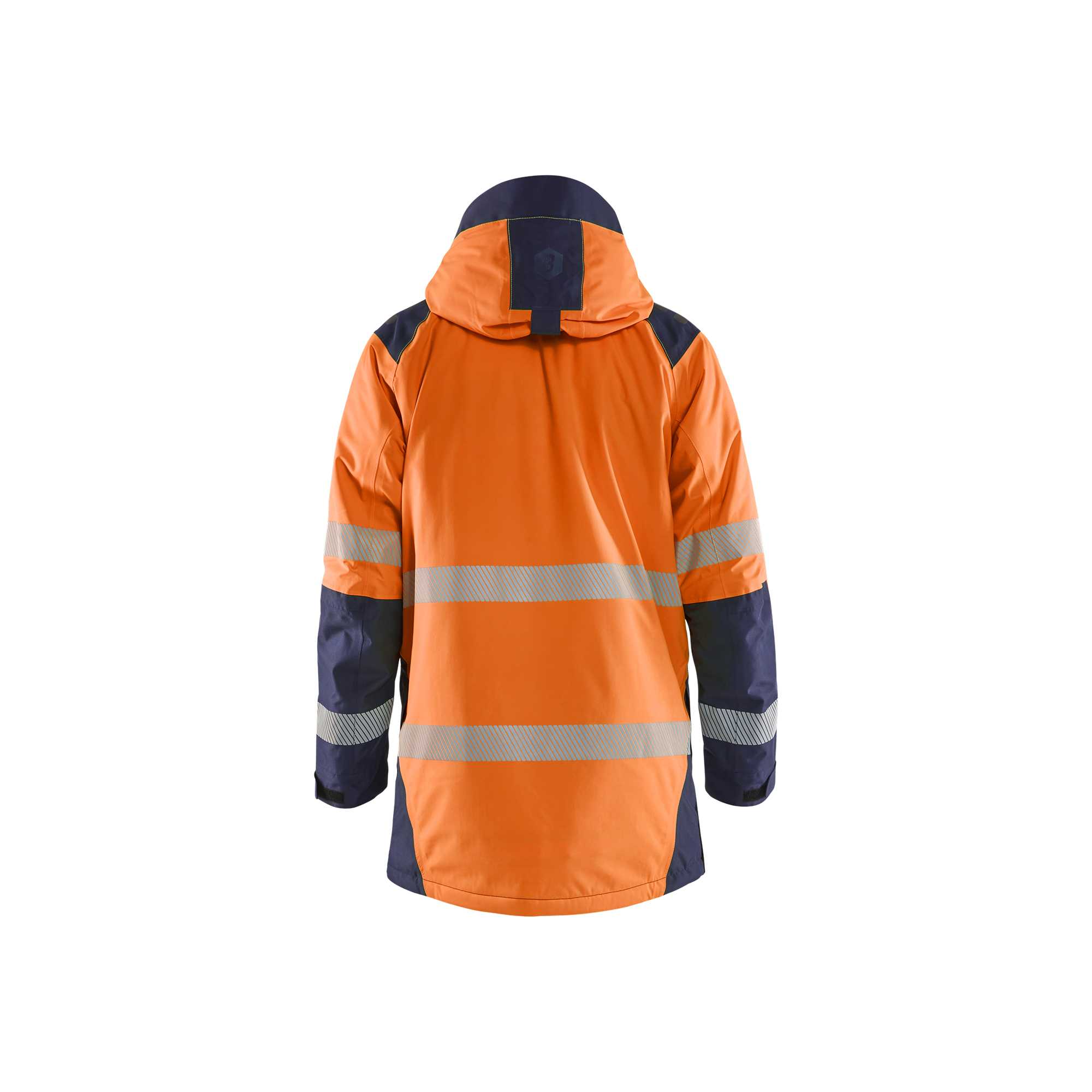 BLAKLADER 44571987 Hi Vis Winter Parka Parka Work Jacket MEN - Waterproof